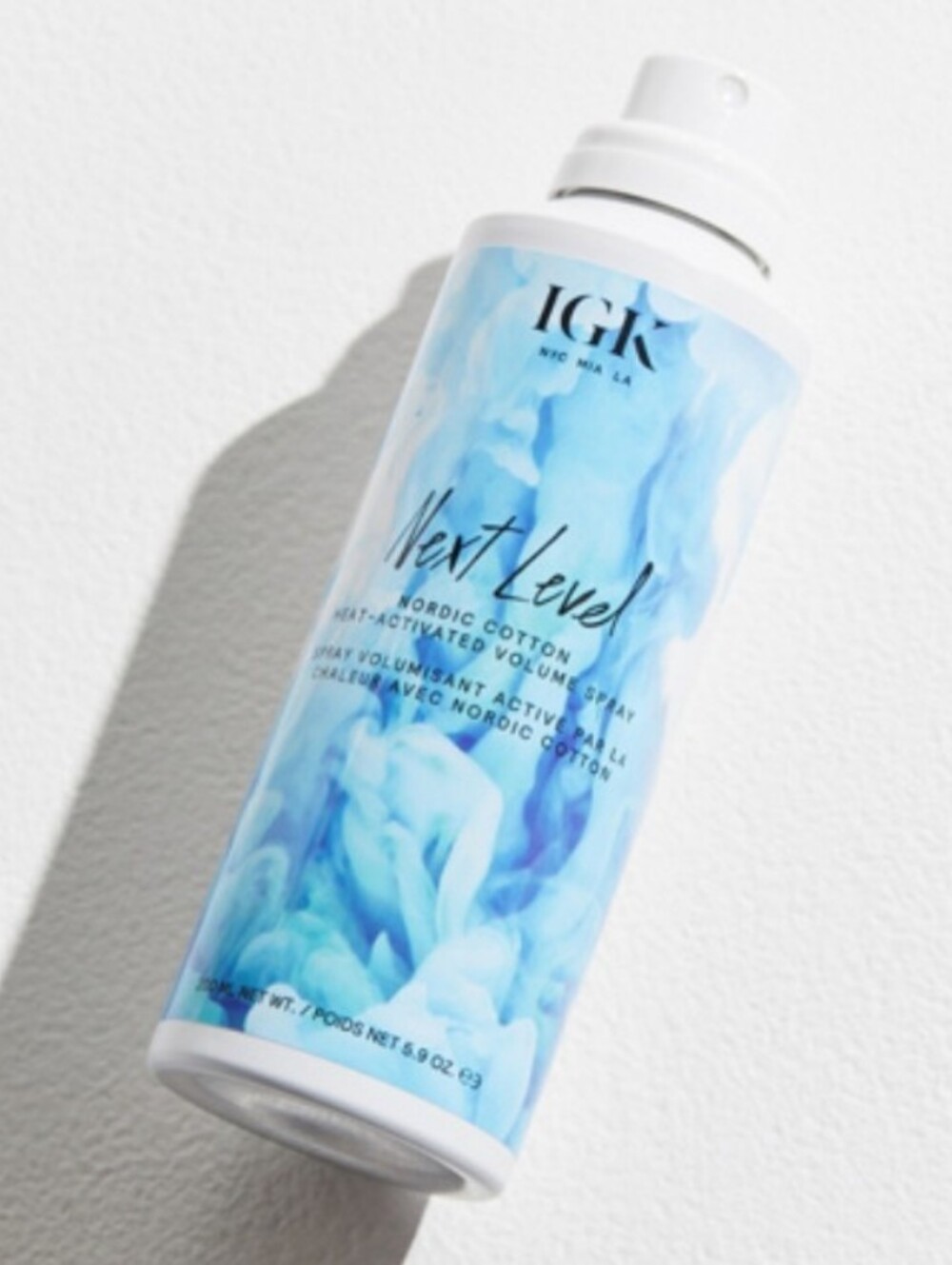 IGK Next Level Nordic Cotton Heat-Activated Volume Spray
